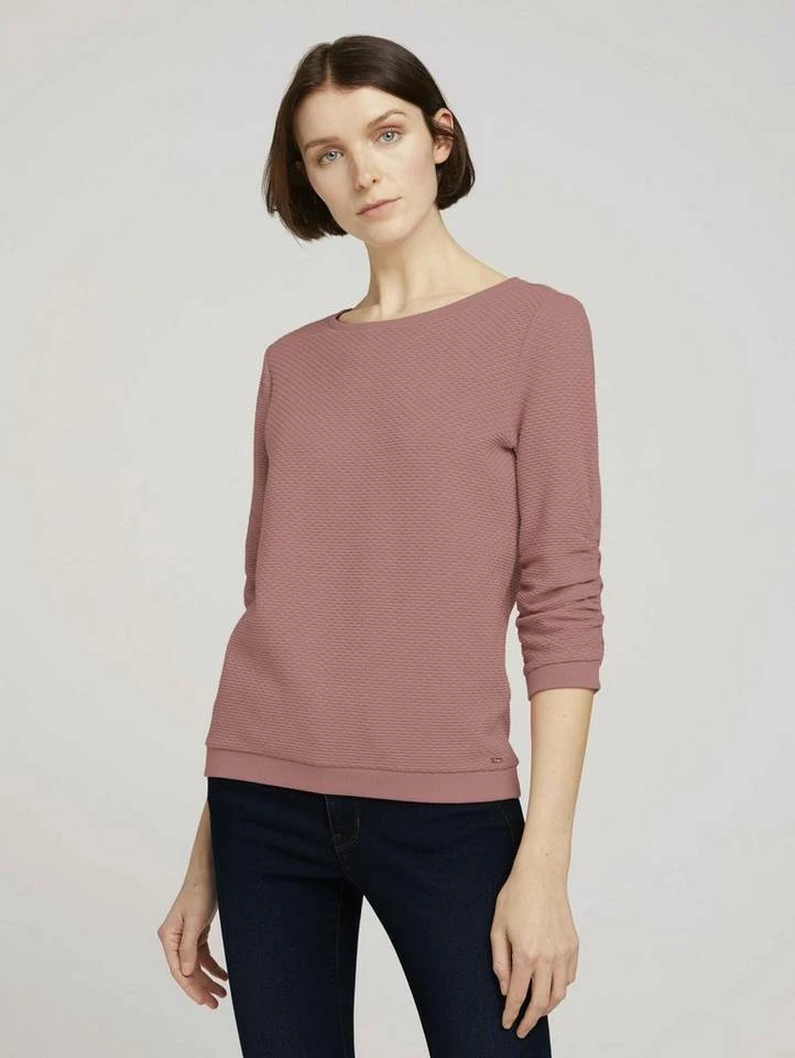 Top 10 ✨ TOM TAILOR Denim Sweatshirt im besonderen Strukturmuster Deep black, Wollweiß, Hellgrün, Sky Captain Blue ✨ 32 Top 10 ✨ TOM TAILOR Denim Sweatshirt im besonderen Strukturmuster Deep black, Wollweiß, Hellgrün, Sky Captain Blue ✨ - Image 32