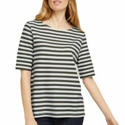 Bestpreis 😍 TOM TAILOR T-Shirt mit besonderem Knopfverschluss hinten 🥰