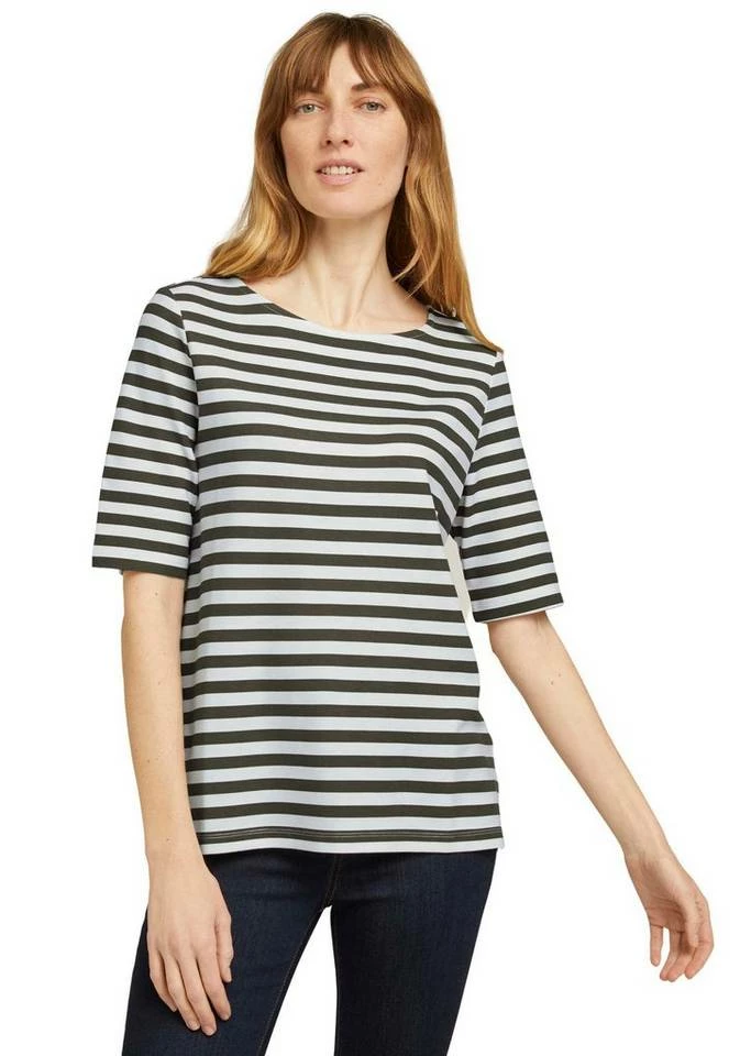 Bestpreis 😍 TOM TAILOR T-Shirt mit besonderem Knopfverschluss hinten 🥰 1 Bestpreis 😍 TOM TAILOR T-Shirt mit besonderem Knopfverschluss hinten 🥰