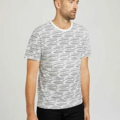 Aktion 💯 TOM TAILOR T-Shirt »T-Shirt mit Bio-Baumwolle in Melange Optik« Navy offwhite stroke stripe, Calm cloud blue stroke stripe, Dark smoke green stroke stripe 🥰 -Tom Tailor Verkaufsgeschäft f1659d4d b919 5e92 8c50 b1b77e4f7065