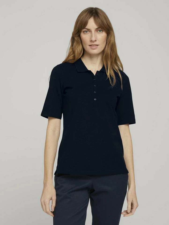 Bestpreis 👏 TOM TAILOR Poloshirt »Basic Poloshirt« Plum blossom lilac, Sky Captain Blue, Mint offwhite stripe 🌟 15 Bestpreis 👏 TOM TAILOR Poloshirt »Basic Poloshirt« Plum blossom lilac, Sky Captain Blue, Mint offwhite stripe 🌟 - Image 15