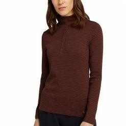 Bestpreis 🔥 TOM TAILOR Langarmshirt Schwarz, Graugrün, Braun-schwarz 😉