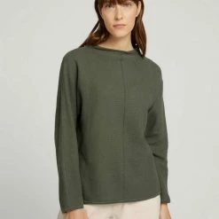 Besorgen 🥰 TOM TAILOR Strickpullover »Pullover mit Fledermausärmeln« Dusty mid olive, Deep black, Cold beige melange ⭐ -Tom Tailor Verkaufsgeschäft f255df95 94a3 5b87 926a 4575780b1f52