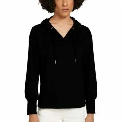 Billig ⭐ TOM TAILOR Kapuzensweatshirt mit Seitenschlitzen 🌟