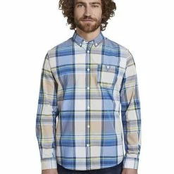 Auslauf ✔️ TOM TAILOR Langarmshirt »ray oversized colourful check« 🌟 -Tom Tailor Verkaufsgeschäft f297ab6e 6c5c 588a b9ea 3021155ab837