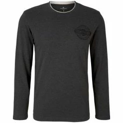 Budget ⭐ TOM TAILOR T-Shirt »Langarmshirt mit Brustprint« Sky Captain Blue, Anthracite Melange, Dark Gable Green, Decadent Bordeaux 🎁 -Tom Tailor Verkaufsgeschäft f2dbd416 3ef2 5fca 97f4 d22e24d76682