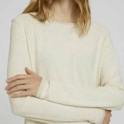 Top 10 🛒 TOM TAILOR Strickpullover Smooth light sand melange, Sky Captain Blue 😍 -Tom Tailor Verkaufsgeschäft f3382c9d 3622 506f a0cc 8620f76f3321