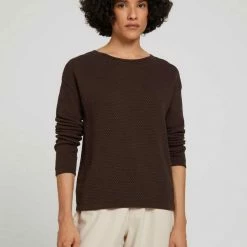 Budget 😀 TOM TAILOR Rundhalspullover im klassischen Basiclook Brown black structur, Cold beige, Green structure stri, Deep black 😀 -Tom Tailor Verkaufsgeschäft f35c7b50 1eb2 5bd8 95ad 7c35e9f01be6