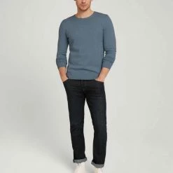 Besorgen 🌟 TOM TAILOR Strickpullover »Basic Pullover im Doppelpack« Sapphire green melange, Havana brown melange, Soft light blue melange 💯 -Tom Tailor Verkaufsgeschäft f494f436 f157 59ca aec1 80d2fc106983