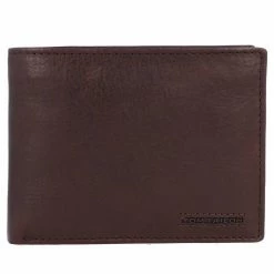 Bestes Angebot ❤️ TOM TAILOR Geldbörse »Barry«, Leder Black, Brown ❤️