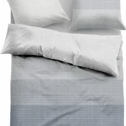 Aktion 😀 Wendebettwäsche »Marco«, TOM TAILOR, in attraktiver Karo-Uni-Optik Classic blue, Grey, Salmon 🔔 -Tom Tailor Verkaufsgeschäft f5c901d6 cdbf 5cad 8206 885a53c5007f