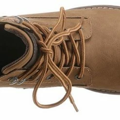 Neu 💯 TOM TAILOR Schnürboots mit weich gepolstertem Schaftrand Schwarz, Camelfarben 🔔 -Tom Tailor Verkaufsgeschäft f60e7662 0873 520c 9e4a d6366a42b645