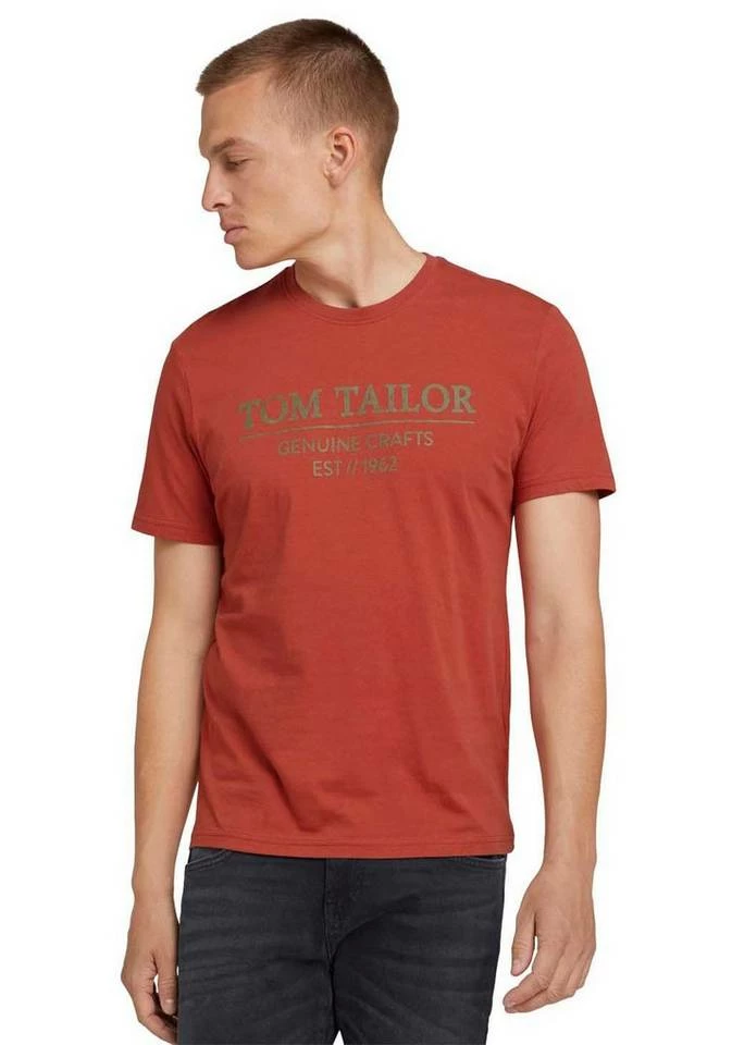 Neu ✔️ TOM TAILOR Rundhalsshirt mit großem Logofrontprint Bright ibiza blue, Weiß, Blau, Light-indigo-blue 💯 1 Neu ✔️ TOM TAILOR Rundhalsshirt mit großem Logofrontprint Bright ibiza blue, Weiß, Blau, Light-indigo-blue 💯