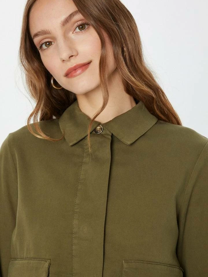 Blitzangebot 😍 TOM TAILOR Kurzjacke Grape Leaf Green, Desert linen 💯 11 Blitzangebot 😍 TOM TAILOR Kurzjacke Grape Leaf Green, Desert linen 💯 - Image 11