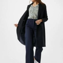 Bester Verkauf 🥰 TOM TAILOR Langarmbluse Navy floral design, Offwhite floral design, Navy offwhite flower design, Navy white minimal design 😍 -Tom Tailor Verkaufsgeschäft f7615066 9b86 57a8 bfdf 3833691acc2f