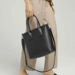 Neu ⭐ TOM TAILOR Shopper »Elise Minimal Shopper« Sage, Rosewood, Schwarz #ft5_slash# black 🎉 -Tom Tailor Verkaufsgeschäft f80b73bd 52e4 519c b900 96929c65a269