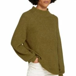 Brandneu 😍 TOM TAILOR Strickpullover mit feinem Ripp Olivgrün-meliert, Beige-meliert, Dunkelbraun ❤️ -Tom Tailor Verkaufsgeschäft f81cfffc 7fd6 5426 b1d4 df670533db27