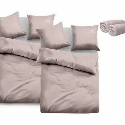 Auslauf 🌟 Bettwäsche »Ava«, TOM TAILOR, mit Gratis-Zugabe: Spannbettlaken Türkis-meliert, Anthrazit-meliert, Sand-meliert, Beere-meliert 🤩 -Tom Tailor Verkaufsgeschäft f83ce67a 0ee3 5230 8740 5d0889085335