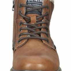 Besorgen 🛒 TOM TAILOR »Lederimitat« Schnürstiefelette 🔔 -Tom Tailor Verkaufsgeschäft f91a4738 c6f7 51bd a1a4 93f203e2892b