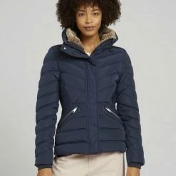 Bestpreis 👏 TOM TAILOR Steppjacke »Stehkragen Pufferjacke mit recyceltem Polyester« 🤩