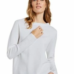 Aktion 🔔 TOM TAILOR Strickpullover im Basic-Look Grün (43), Schwarz, Salvia, Wollweiß 💯