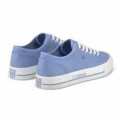 Besorgen 🛒 TOM TAILOR Denim »schlichter 👟 Sneaker« 👟 Sneaker Weiß, White, Navy, Blue 👍 -Tom Tailor Verkaufsgeschäft fa21df82 d997 535a 8789 dbc445dffa1b