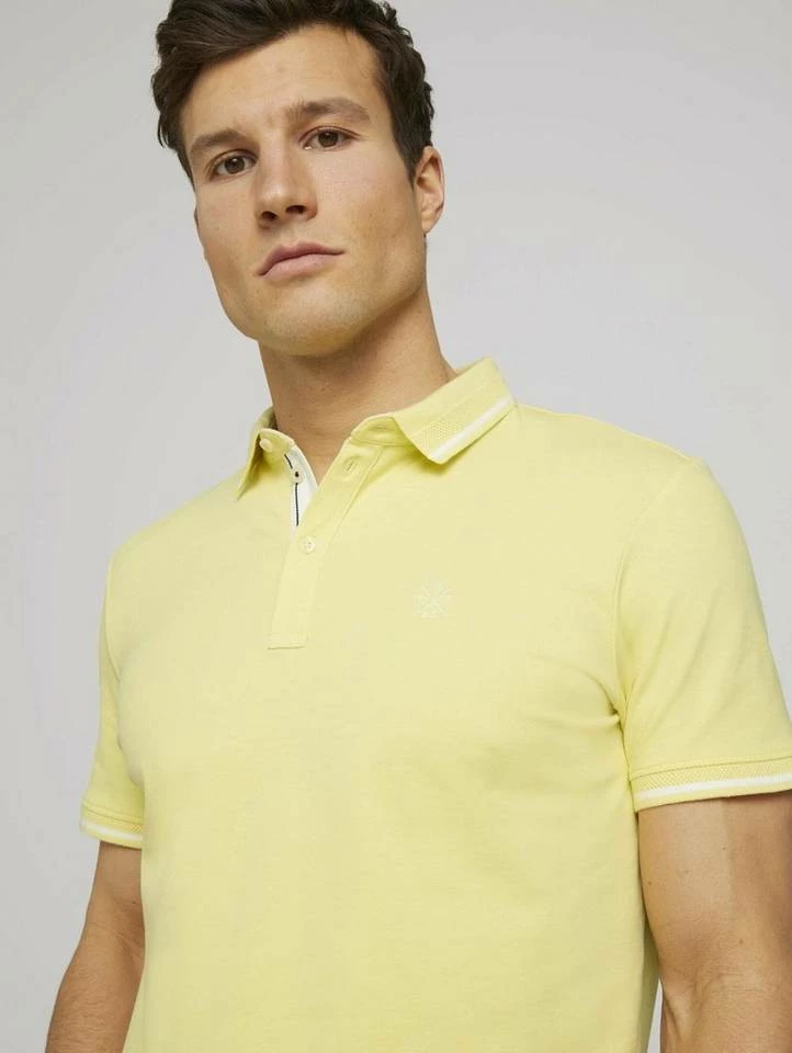 Budget 💯 TOM TAILOR Poloshirt »strukturiertes Poloshirt« Yonder blue dark melange, Blue White Base Melange, Off White, Lucite green ❤️ 5 Budget 💯 TOM TAILOR Poloshirt »strukturiertes Poloshirt« Yonder blue dark melange, Blue White Base Melange, Off White, Lucite green ❤️ – Bild 5