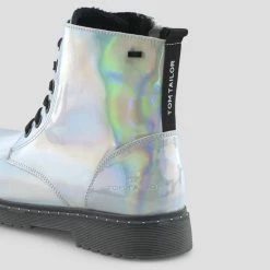 Coupon ❤️ TOM TAILOR »Holografische 🥾 Boots« Stiefel (1-tlg) ✔️ -Tom Tailor Verkaufsgeschäft fb320633 3624 539e 9789 44c4965ab2a0