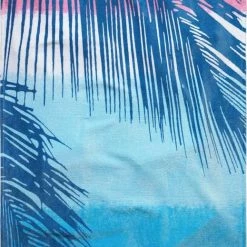 Coupon 🥰 TOM TAILOR Strandtuch »Palmblätter« (1-St), mit trendigem Motiv Green, Aqua ⌛