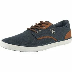 Brandneu 😍 TOM TAILOR »Strukturierte Schnürschuhe mit Lederdetails« 👟 Sneaker Navy, Agate stone blue, Yellow, Orange ⭐ -Tom Tailor Verkaufsgeschäft fb5f14bf f369 5999 979e 604596a84f02