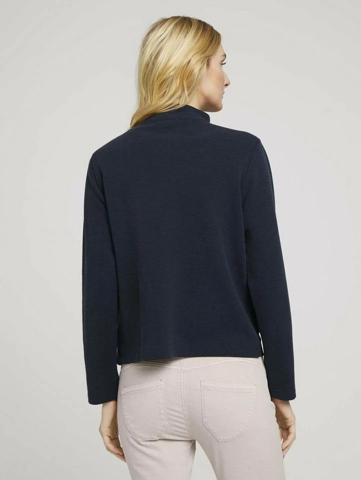 Bestes Angebot 🔔 TOM TAILOR Sweatjacke »Strukturierte Sweatjacke mit Stehkragen« 🥰 2 Bestes Angebot 🔔 TOM TAILOR Sweatjacke »Strukturierte Sweatjacke mit Stehkragen« 🥰 - Image 2