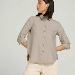 Rabatt 👏 TOM TAILOR Langarmbluse »Melierte Hemdbluse« ❤️ 18 Rabatt 👏 TOM TAILOR Langarmbluse »Melierte Hemdbluse« ❤️ -Tom Tailor Verkaufsgeschäft fb9f806f 0b38 51f1 8255 56e0734eb0f4