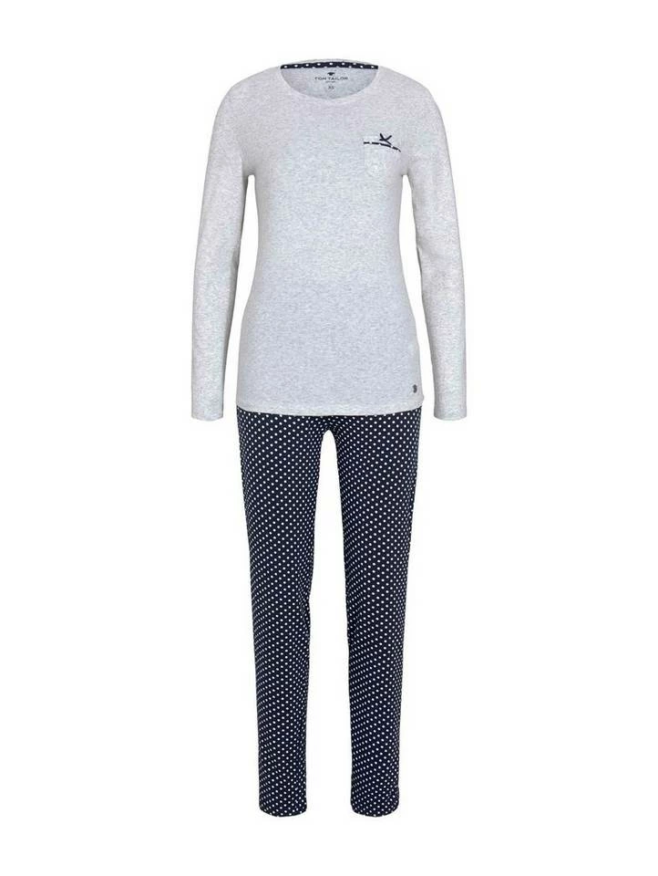 Top 10 🎁 TOM TAILOR Pyjama »Langes Pyjama Set« 🤩 6 Top 10 🎁 TOM TAILOR Pyjama »Langes Pyjama Set« 🤩 – Bild 6