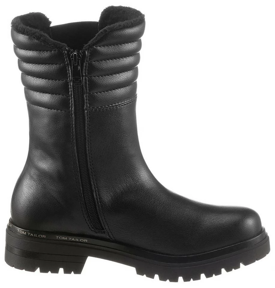 Bester Verkauf 🧨 TOM TAILOR Bikerboots mit Ziersteppung 😉 5 Bester Verkauf 🧨 TOM TAILOR Bikerboots mit Ziersteppung 😉 - Image 5
