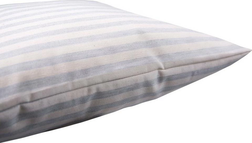 Am billigsten ⌛ Kissenhülle »Even Stripes«, TOM TAILOR (1 Stück), mit Streifen Grau-offwhite, Blau-offwhite 👍 2 Am billigsten ⌛ Kissenhülle »Even Stripes«, TOM TAILOR (1 Stück), mit Streifen Grau-offwhite, Blau-offwhite 👍 - Image 2