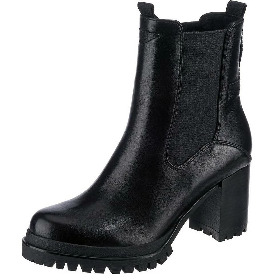 Rabatt 👏 TOM TAILOR »Klassische Stiefeletten« Stiefelette Schwarz, Bordeaux ⌛ 10 Rabatt 👏 TOM TAILOR »Klassische Stiefeletten« Stiefelette Schwarz, Bordeaux ⌛ - Image 10