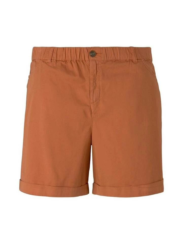 Billig ✔️ TOM TAILOR MY TRUE ME Bermudas »Plus - Relaxed Bermuda Shorts« Washed jasper green, Sundown coral 🥰 7 Billig ✔️ TOM TAILOR MY TRUE ME Bermudas »Plus - Relaxed Bermuda Shorts« Washed jasper green, Sundown coral 🥰 - Image 7