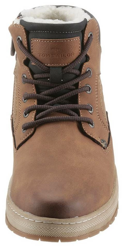 Bester Verkauf 🤩 TOM TAILOR Winterboots mit TEX-Membran Cognac, Schwarz 💯 4 Bester Verkauf 🤩 TOM TAILOR Winterboots mit TEX-Membran Cognac, Schwarz 💯 - Image 4