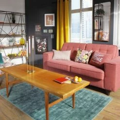 Billig 🥰 Teppich »Shine uni«, TOM TAILOR, rechteckig, Höhe 8 mm, handgewebt, 100% Viskose, mit elegantem Schimmer, Wohnzimmer Weiß, Beige, Grün, Aquablau 🎁 -Tom Tailor Verkaufsgeschäft fea66468 8693 5f30 bbbb 6260eea63aa1