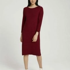 Rabatt 🌟 TOM TAILOR Strickkleid Sky Captain Blue, Dark maroon red 🎉 -Tom Tailor Verkaufsgeschäft ff429fac 292a 58ef 9c59 09a84df2bac4